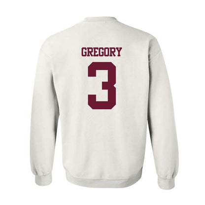Texas A&M - NCAA Football : Aaron Gregory - Statement Shersey Crewneck Sweatshirt-1