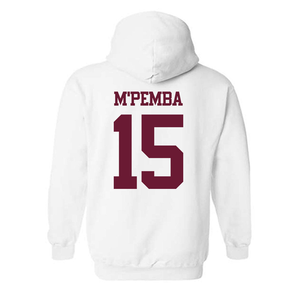 Texas A&M - NCAA Football : Sam M'Pemba - Statement Shersey Hooded Sweatshirt-1