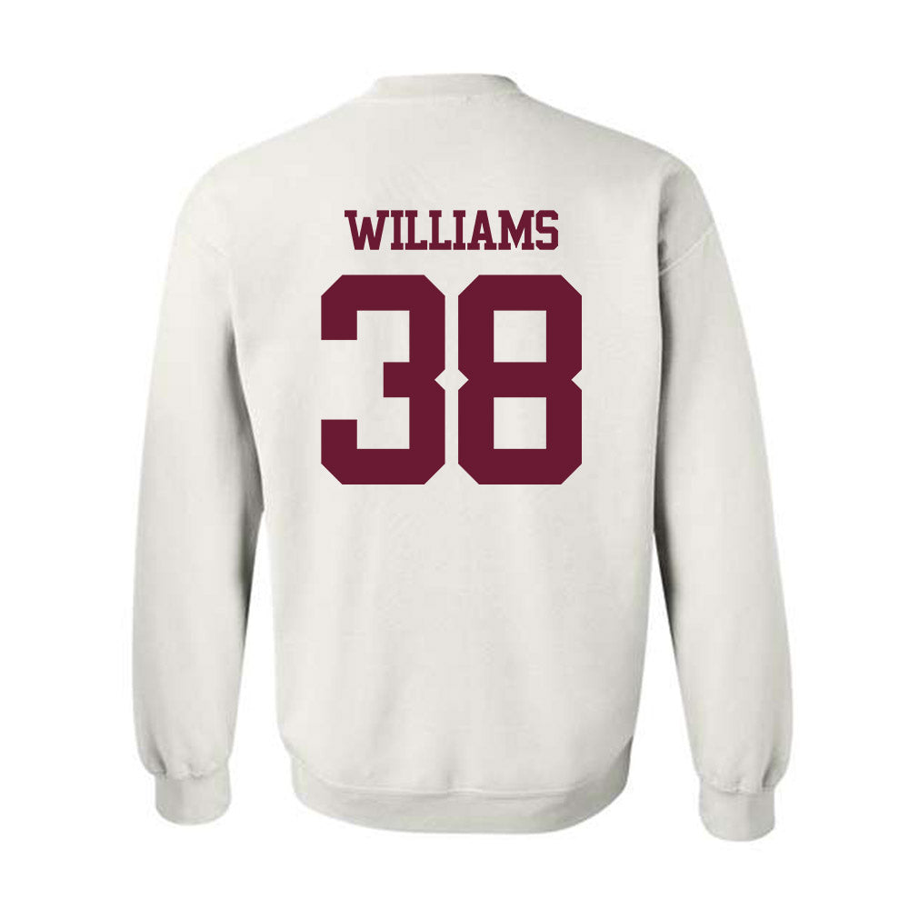 Texas A&M - NCAA Football : Whitaker Williams - Statement Shersey Crewneck Sweatshirt-1