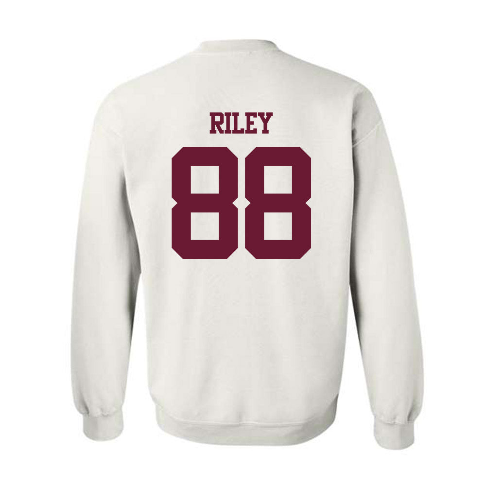 Texas A&M - NCAA Football : Micah Riley - Statement Shersey Crewneck Sweatshirt-1