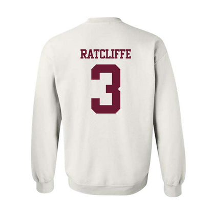 Texas A&M - NCAA Football : Marcus Ratcliffe - Statement Shersey Crewneck Sweatshirt-1