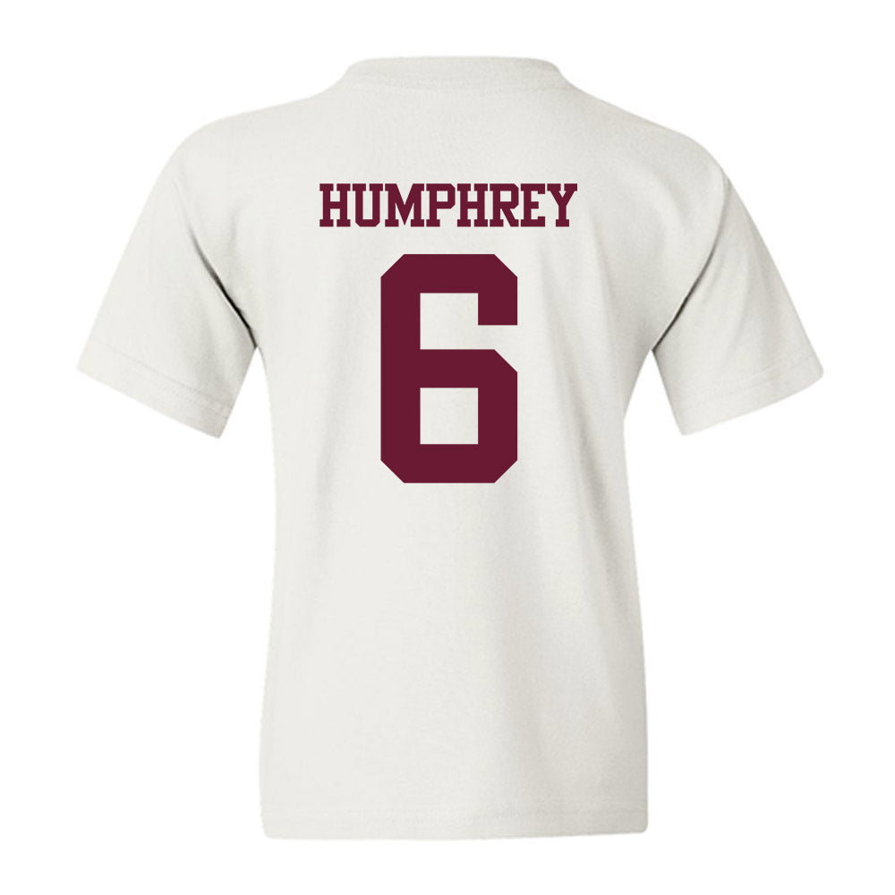 Texas A&M - NCAA Football : Julian Humphrey - Statement Shersey Youth T-Shirt-1