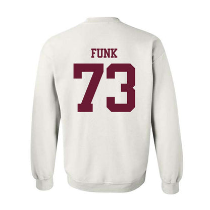 Texas A&M - NCAA Football : Ashton Funk - Statement Shersey Crewneck Sweatshirt-1