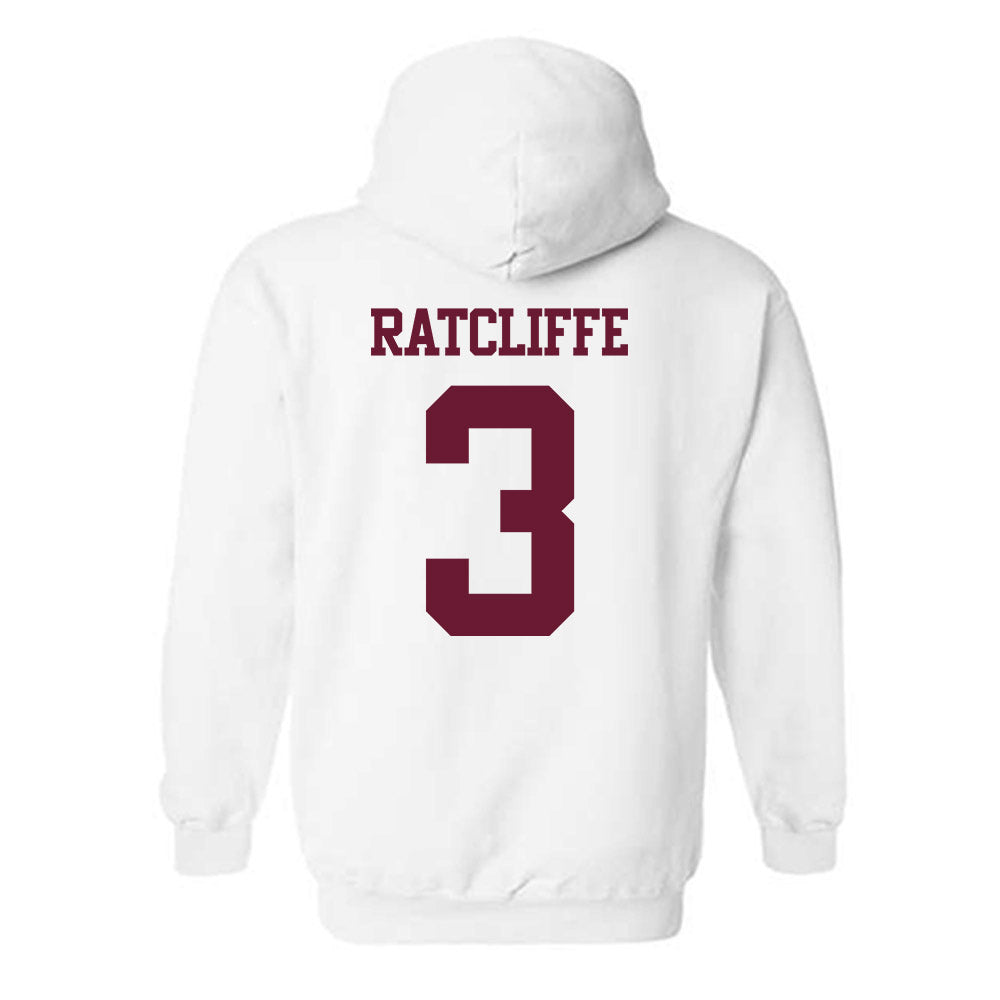 Texas A&M - NCAA Football : Marcus Ratcliffe - Statement Shersey Hooded Sweatshirt-1
