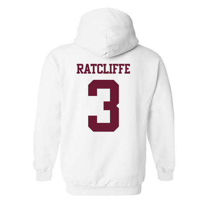 Texas A&M - NCAA Football : Marcus Ratcliffe - Statement Shersey Hooded Sweatshirt-1