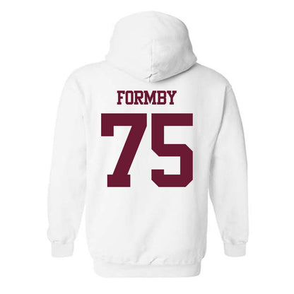 Texas A&M - NCAA Football : Wilkin Formby - Statement Shersey Hooded Sweatshirt-1