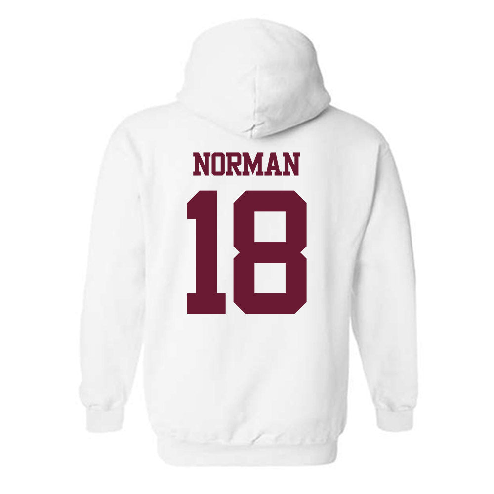 Texas A&M - NCAA Football : TK Norman - Statement Shersey Hooded Sweatshirt-1