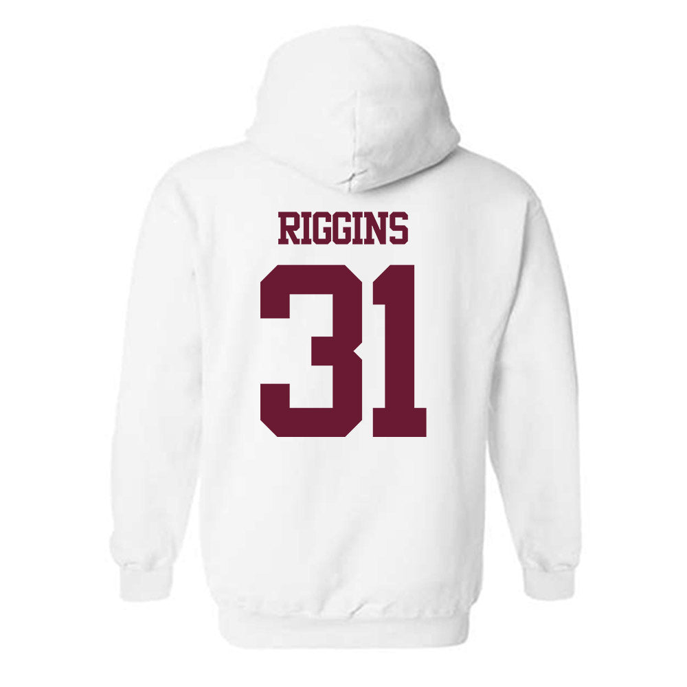 Texas A&M - NCAA Football : Kelvion Riggins - Statement Shersey Hooded Sweatshirt-1