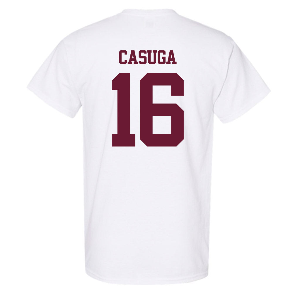 Texas A&M - NCAA Football : Helaman Casuga - Statement Shersey T-Shirt-1