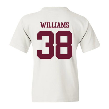 Texas A&M - NCAA Football : Whitaker Williams - Statement Shersey Youth T-Shirt-1