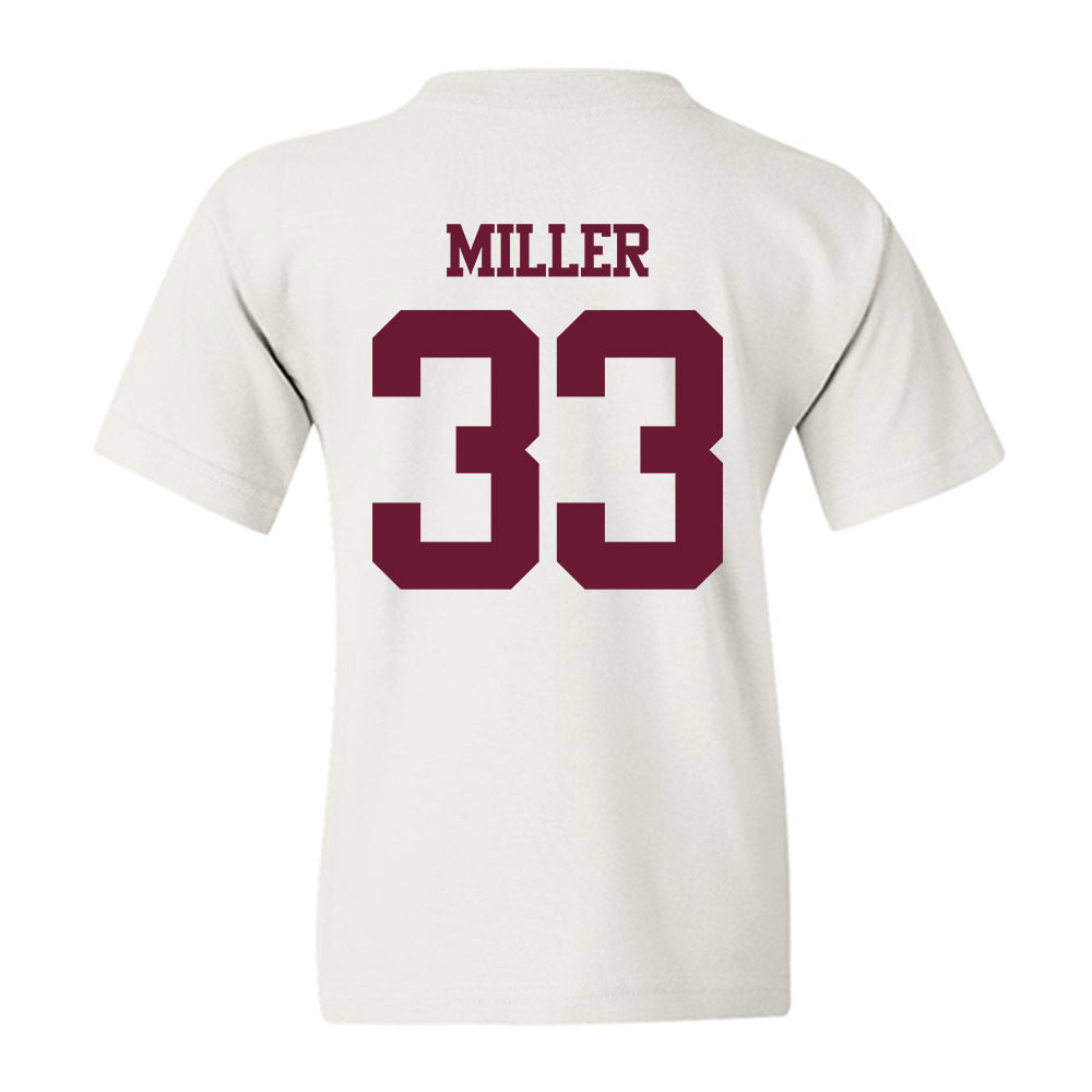 Texas A&M - NCAA Football : Storm Miller - Statement Shersey Youth T-Shirt-1