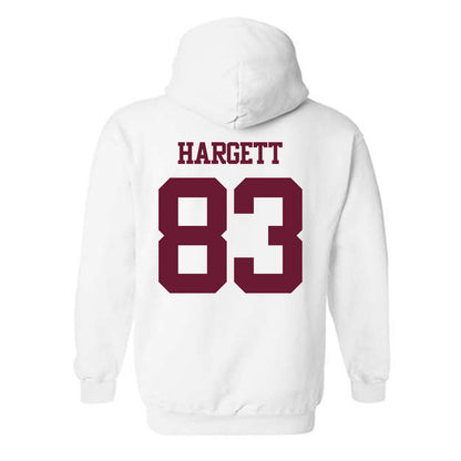 Texas A&M - NCAA Football : Will Hargett - Statement Shersey Hooded Sweatshirt-1