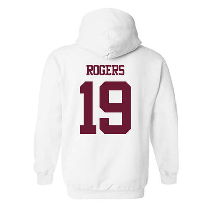 Texas A&M - NCAA Football : Bravion Rogers - Statement Shersey Hooded Sweatshirt-1