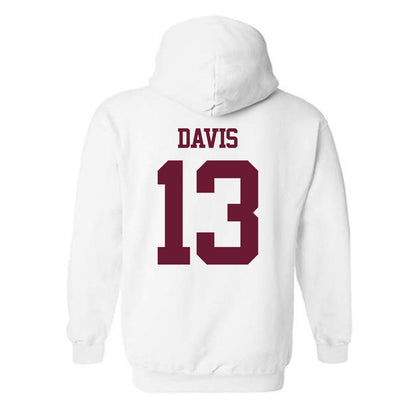 Texas A&M - NCAA Football : Myles Davis - Statement Shersey Hooded Sweatshirt-1