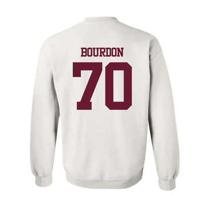 Texas A&M - NCAA Football : Robert Bourdon - Statement Shersey Crewneck Sweatshirt-1