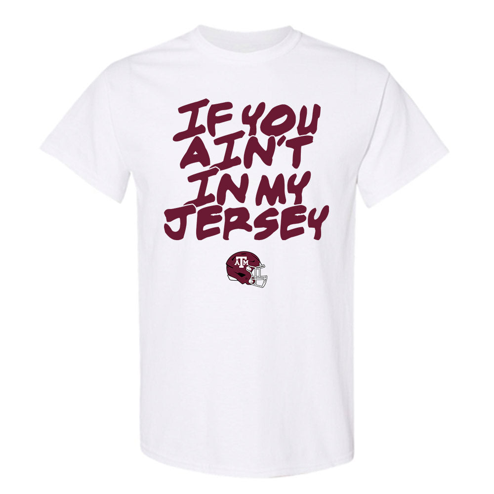 Texas A&M - NCAA Football : Madden Williams - Statement Shersey T-Shirt-0