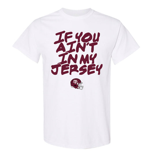 Texas A&M - NCAA Football : Tj Smith - Statement Shersey T-Shirt-0