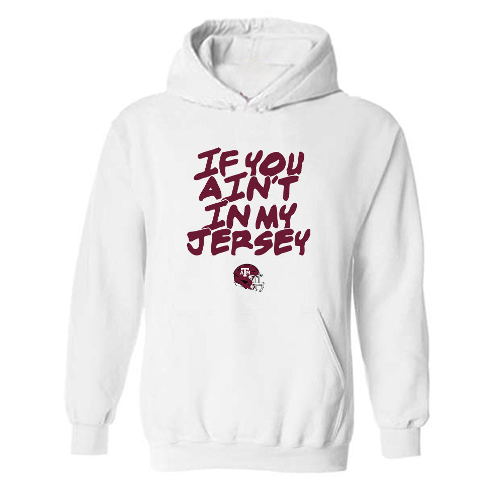 Texas A&M - NCAA Football : Coen Echols - Statement Shersey Hooded Sweatshirt-0