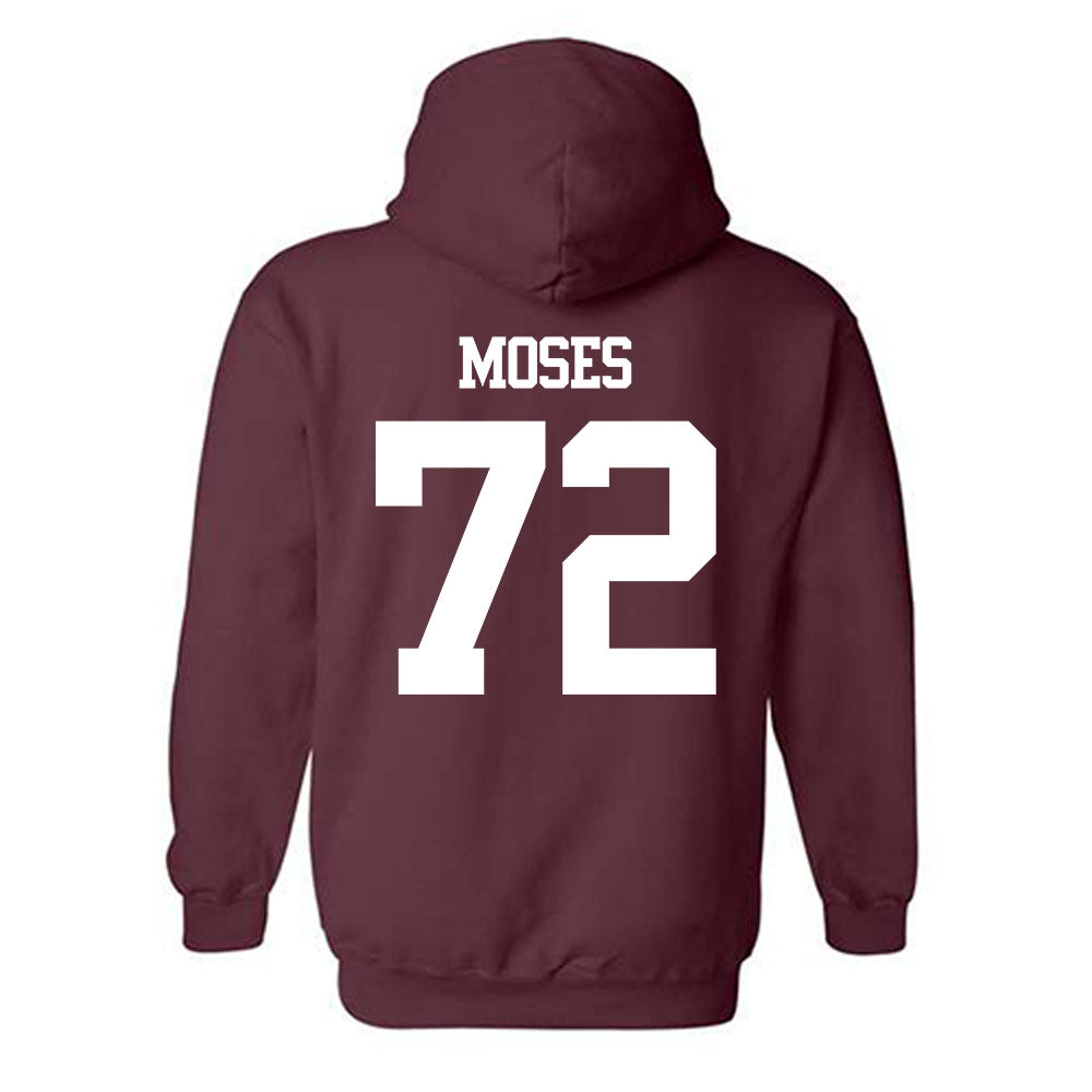 Texas A&M - NCAA Football : Joshua Moses - Statement Shersey Hooded Sweatshirt-1