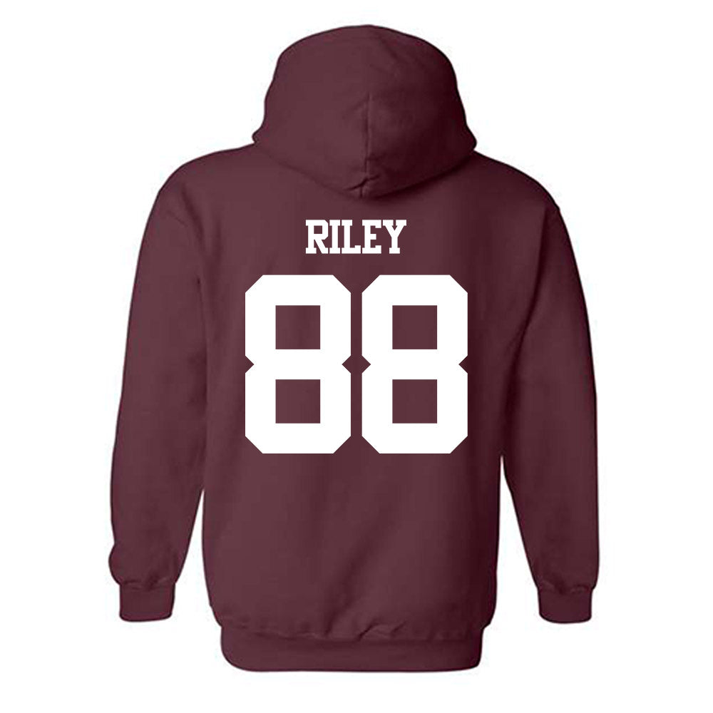 Texas A&M - NCAA Football : Micah Riley - Statement Shersey Hooded Sweatshirt-1