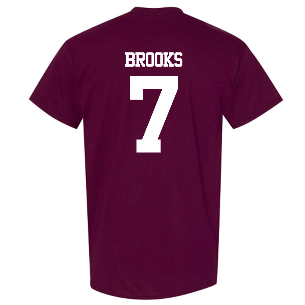 Texas A&M - NCAA Football : Dalton Brooks - Statement Shersey T-Shirt-1