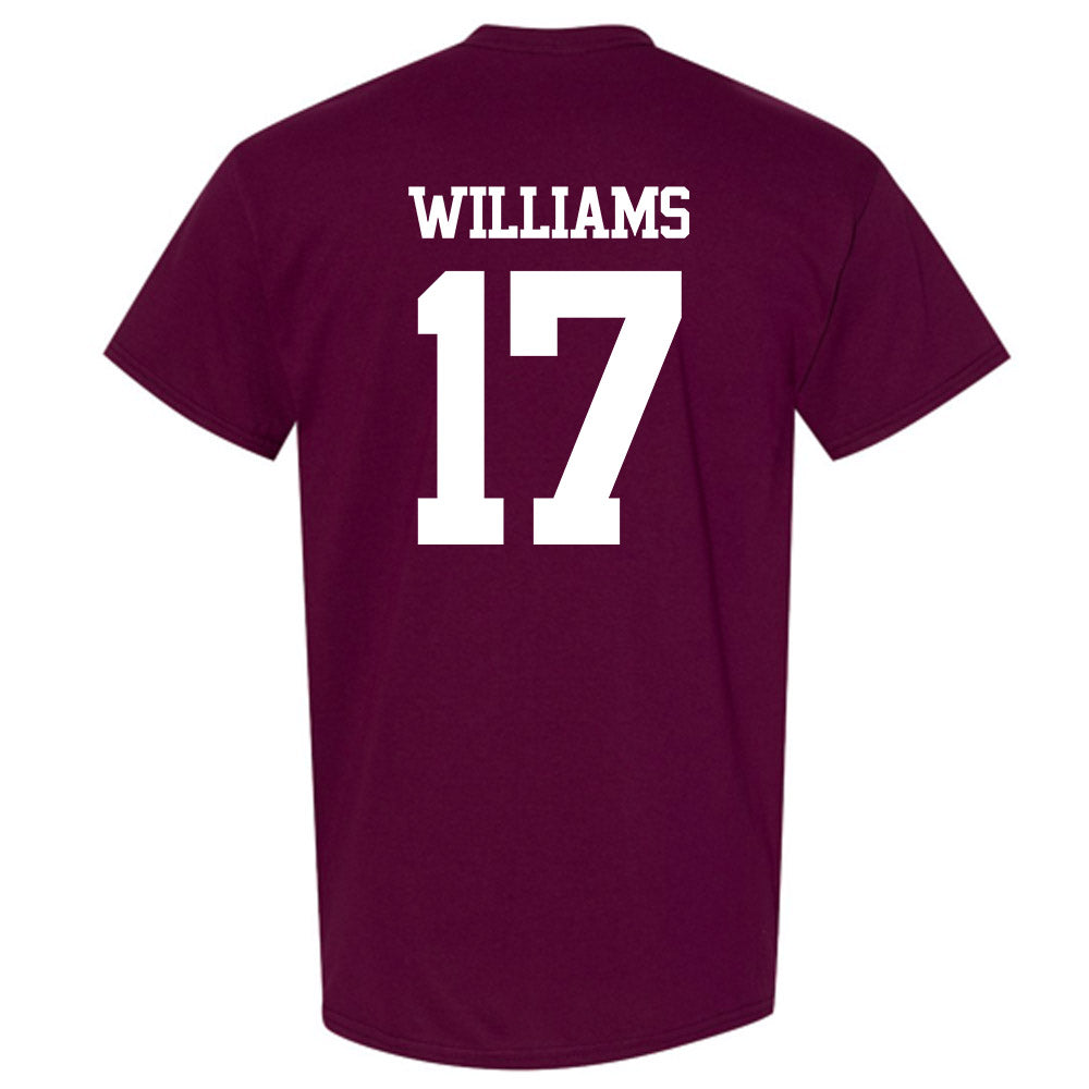 Texas A&M - NCAA Football : Madden Williams - Statement Shersey T-Shirt-1