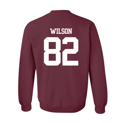 Texas A&M - NCAA Football : Jonah Wilson - Statement Shersey Crewneck Sweatshirt-1