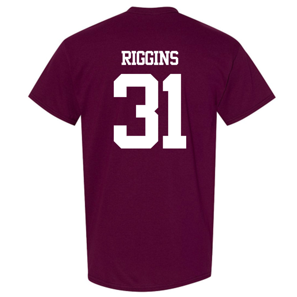Texas A&M - NCAA Football : Kelvion Riggins - Statement Shersey T-Shirt-1