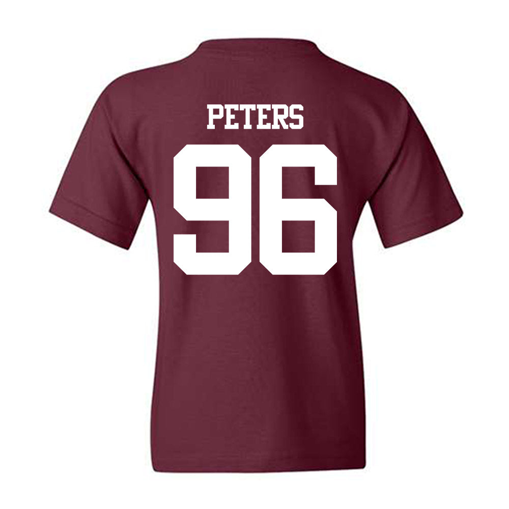 Texas A&M - NCAA Football : Waylon Peters - Statement Shersey Youth T-Shirt-1