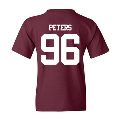 Texas A&M - NCAA Football : Waylon Peters - Statement Shersey Youth T-Shirt-1