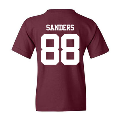 Texas A&M - NCAA Football : DJ Sanders - Statement Shersey Youth T-Shirt-1