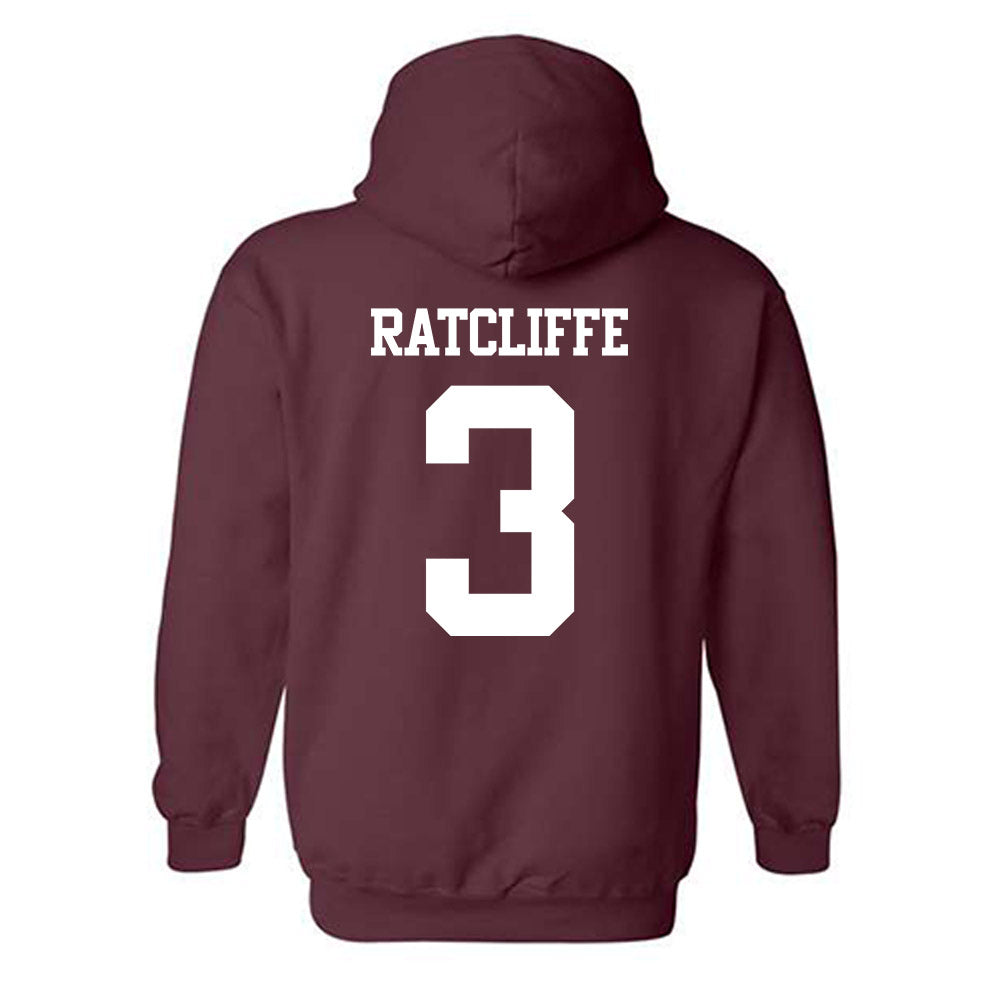 Texas A&M - NCAA Football : Marcus Ratcliffe - Statement Shersey Hooded Sweatshirt-1