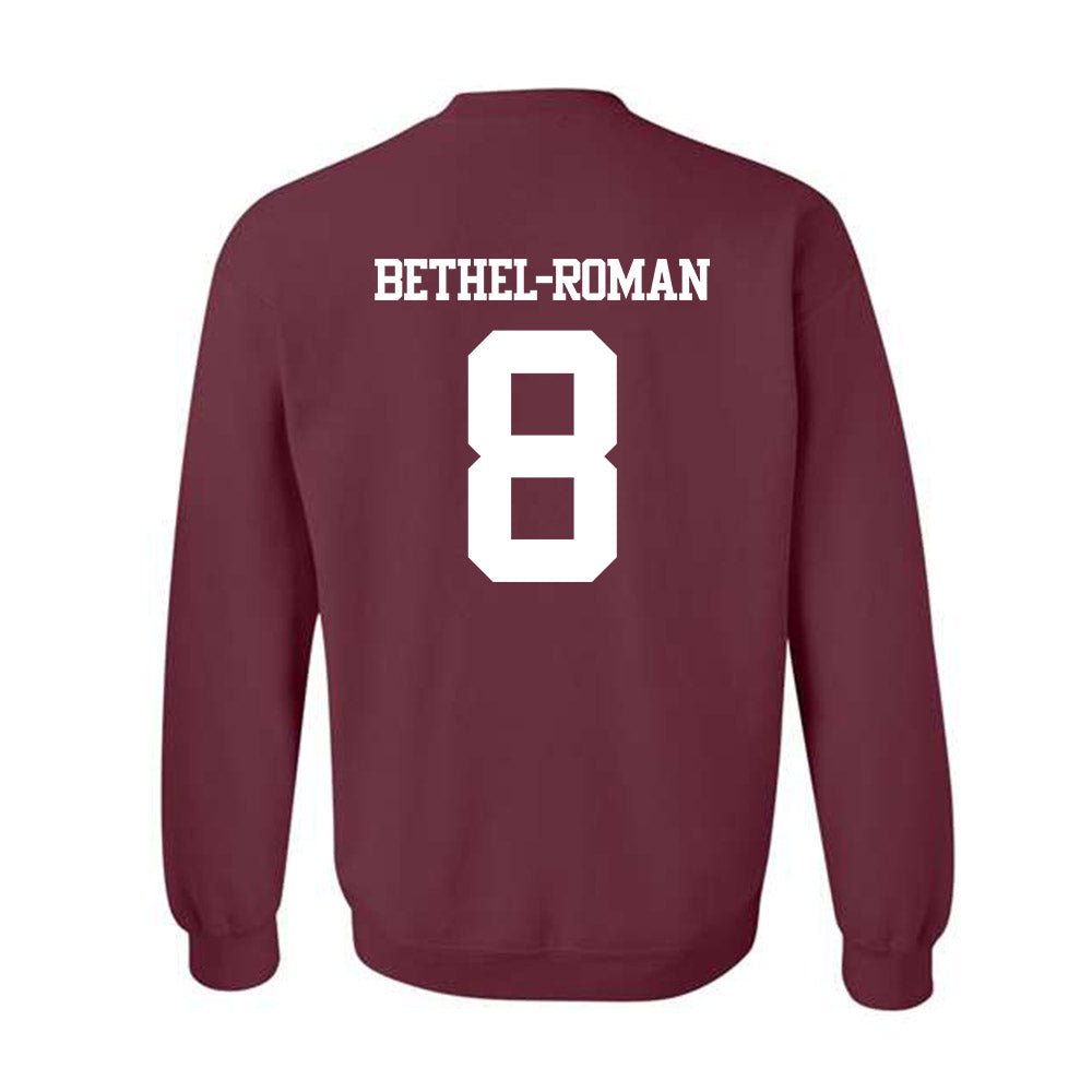 Texas A&M - NCAA Football : Ashton Bethel-Roman - Statement Shersey Crewneck Sweatshirt-1
