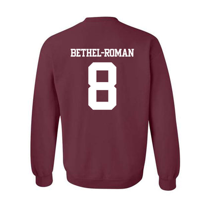 Texas A&M - NCAA Football : Ashton Bethel-Roman - Statement Shersey Crewneck Sweatshirt-1