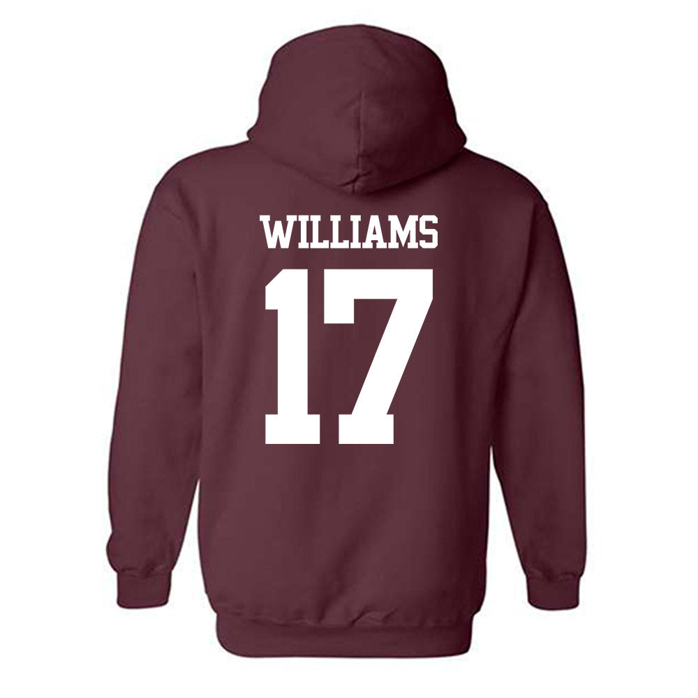 Texas A&M - NCAA Football : Madden Williams - Statement Shersey Hooded Sweatshirt-1
