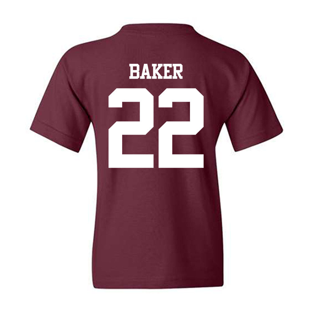 Texas A&M - NCAA Football : Carsyn Baker - Statement Shersey Youth T-Shirt-1