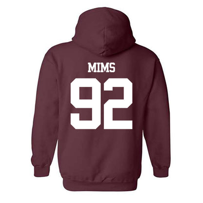 Texas A&M - NCAA Football : CJ Mims - Statement Shersey Hooded Sweatshirt-1