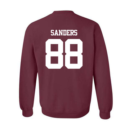Texas A&M - NCAA Football : DJ Sanders - Statement Shersey Crewneck Sweatshirt-1