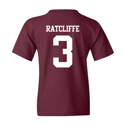 Texas A&M - NCAA Football : Marcus Ratcliffe - Statement Shersey Youth T-Shirt-1