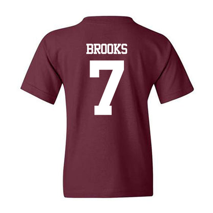 Texas A&M - NCAA Football : Dalton Brooks - Statement Shersey Youth T-Shirt-1