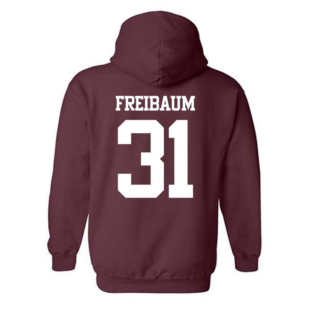 Texas A&M - NCAA Football : Shea Freibaum - Statement Shersey Hooded Sweatshirt-1