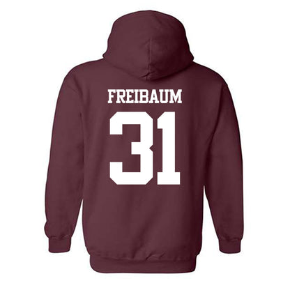Texas A&M - NCAA Football : Shea Freibaum - Statement Shersey Hooded Sweatshirt-1