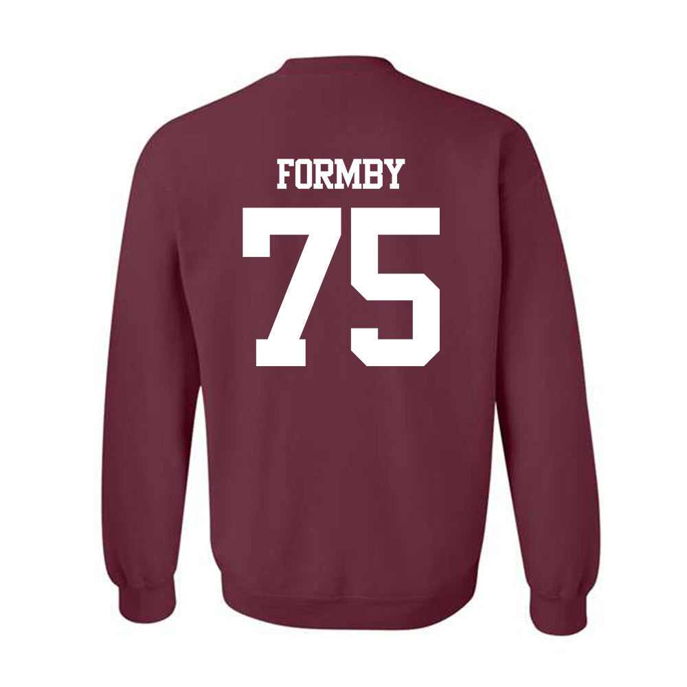 Texas A&M - NCAA Football : Wilkin Formby - Statement Shersey Crewneck Sweatshirt-1