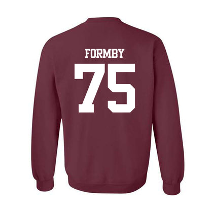 Texas A&M - NCAA Football : Wilkin Formby - Statement Shersey Crewneck Sweatshirt-1