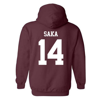 Texas A&M - NCAA Football : Anto Saka - Statement Shersey Hooded Sweatshirt-1