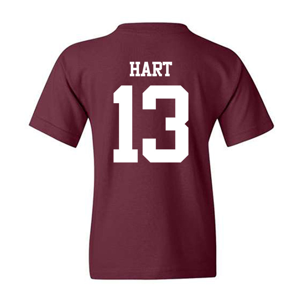 Texas A&M - NCAA Football : Brady Hart - Statement Shersey Youth T-Shirt-1