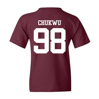 Texas A&M - NCAA Football : Jesse Chukwu - Statement Shersey Youth T-Shirt-1