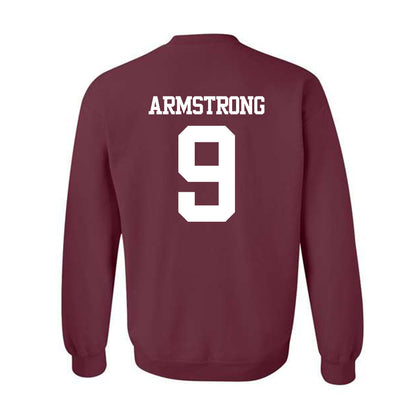 Texas A&M - NCAA Football : Kiotti Armstrong - Statement Shersey Crewneck Sweatshirt-1