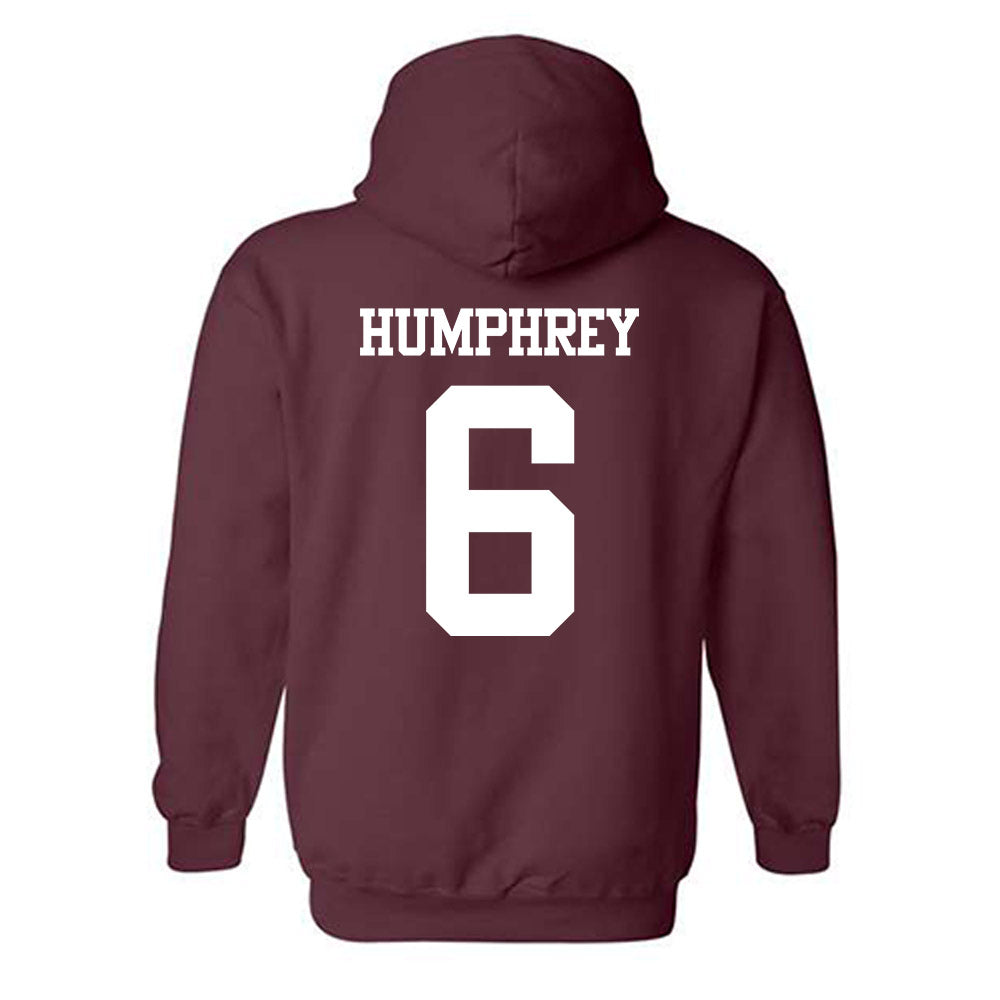 Texas A&M - NCAA Football : Julian Humphrey - Statement Shersey Hooded Sweatshirt-1