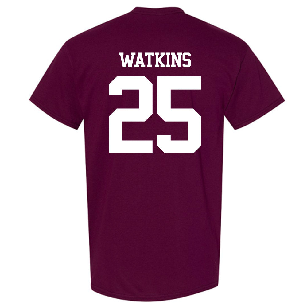 Texas A&M - NCAA Football : Tamarion Watkins - Statement Shersey T-Shirt-1